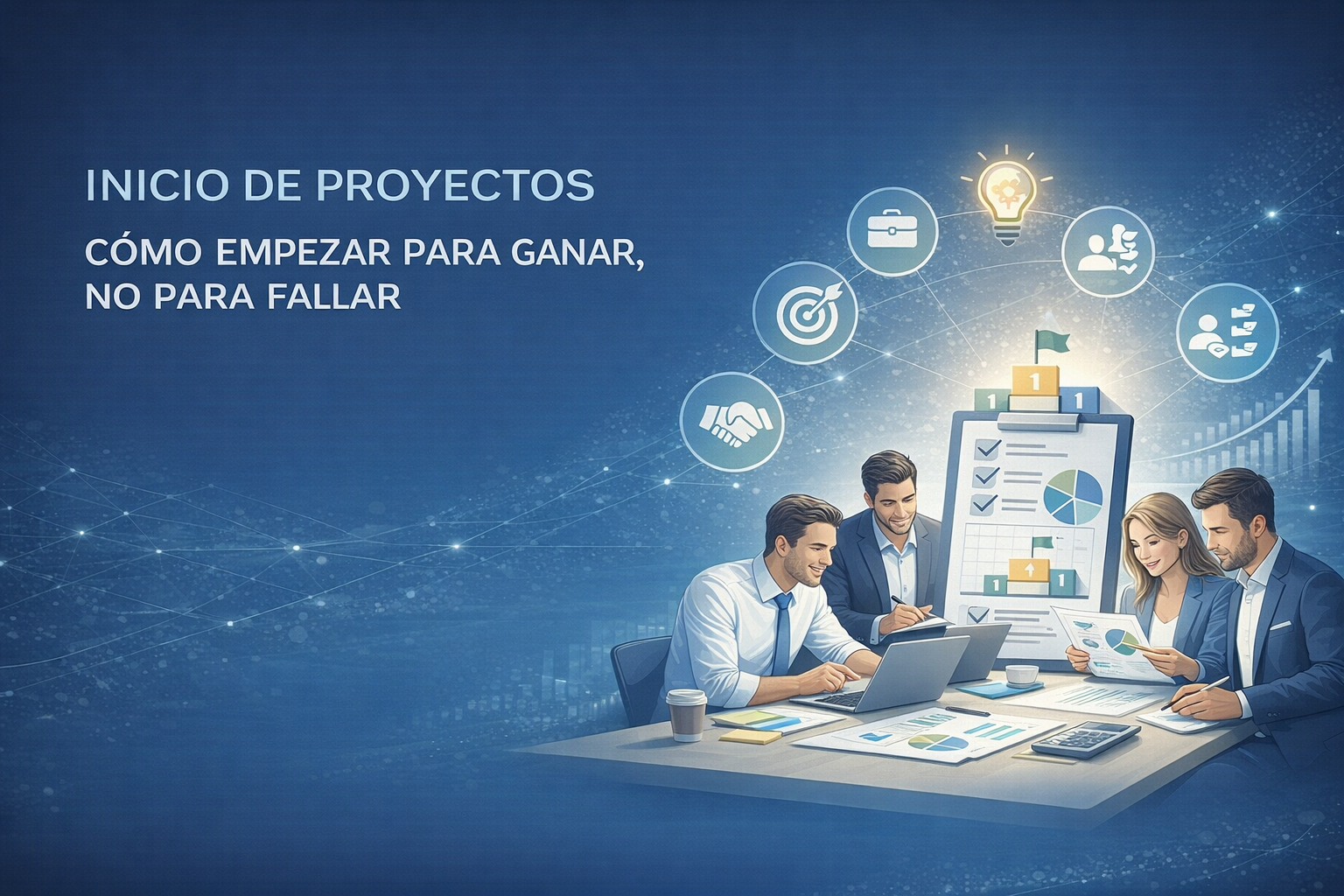 Inicio de Proyectos: Cómo Empezar para Ganar, No para Fallar